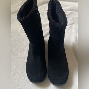 Lands’End Black Boots Size 8 Womens